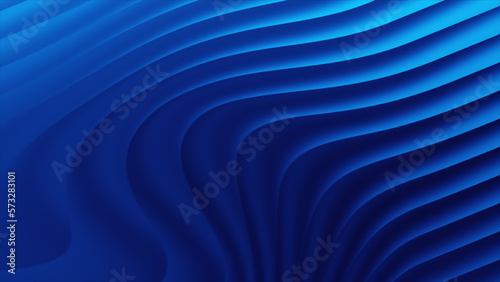 Blue Gradient Abstract 3D Background