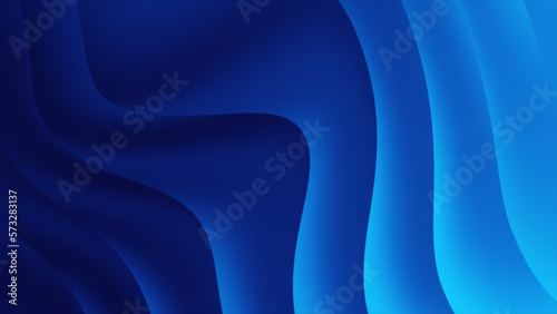 Blue Gradient Abstract 3D Background