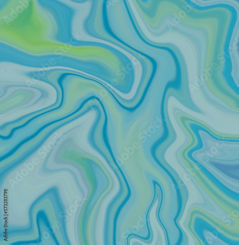 blue silk background with acrylic color flow geometric wavy liquid marble  Close up of colorful simply painting acrylic colorful wave line background perfect for wallpaper and cover. 