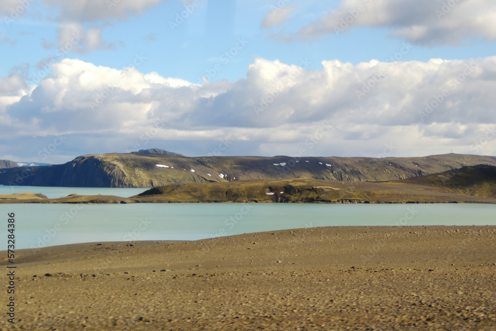 Mountain Landscape Snaefellsjokull National Park, Iceland