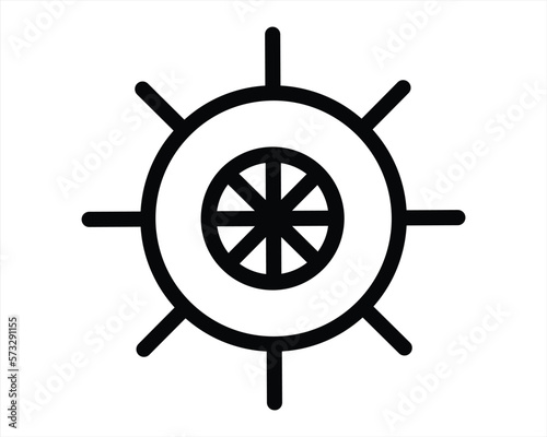 ship steering icon
