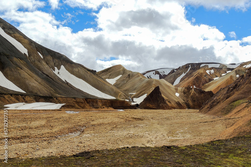 Landmannalaugar Mountains Panorama Iceland