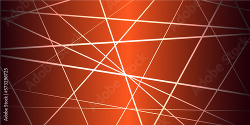 Colorful random chaotic liens with many squares and triangles shape background. Geometric lines background. 