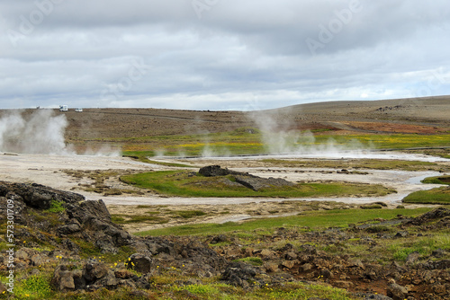 Amazing Iceland Geysirs photo