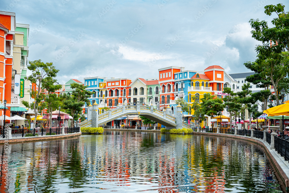 Fototapeta premium Grand World Phu Quoc Island Vietnam