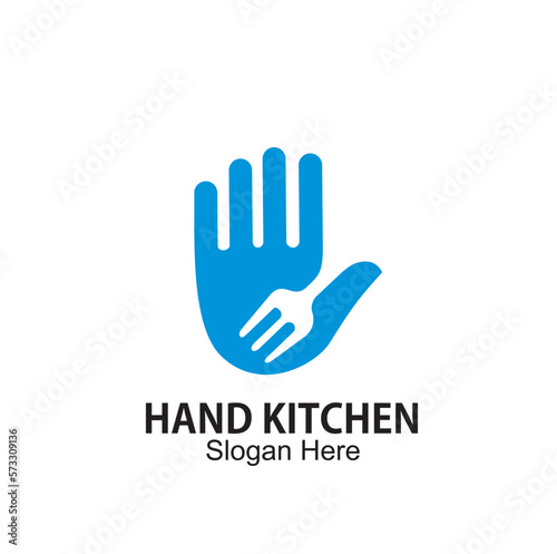 hand kitchen logo design concept © Hasyim Asngari