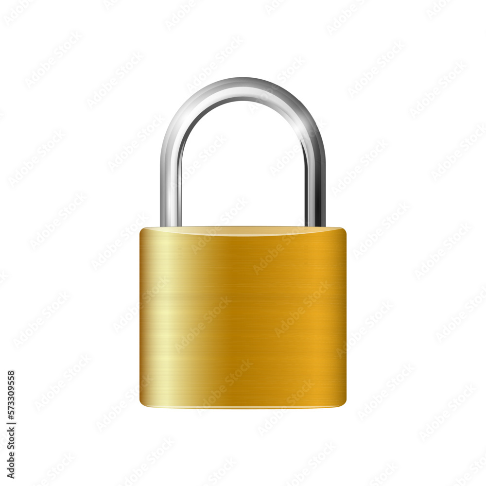 Closed Golden Lock Composition Closed Golden Lock Composition