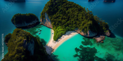 Beautiful Thailand travel concept.