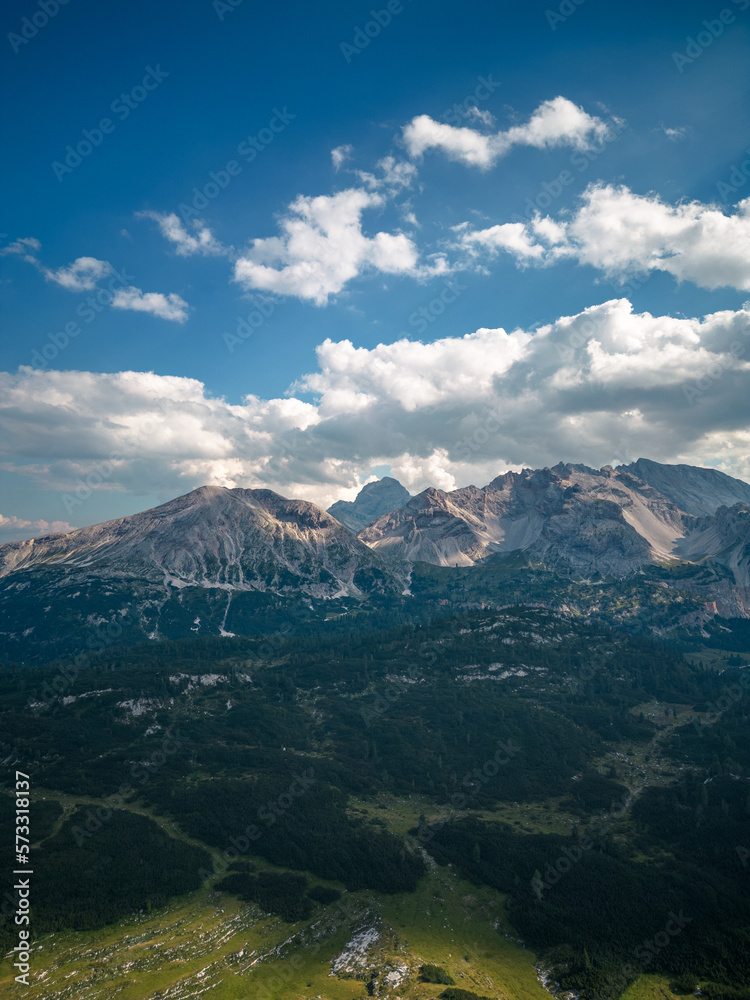 mountain landscape in the dolomites