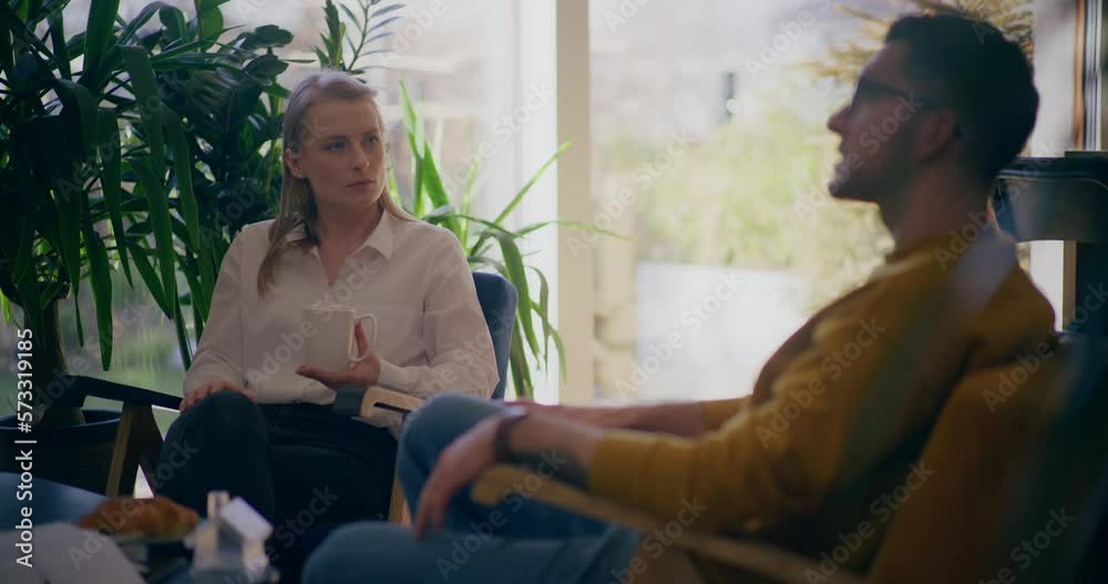 Real Estate Agent Talking with Client Business Meeting Real Estate Agent Talking with Client Business Meeting