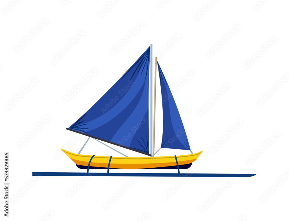 Fototapeta premium Philippines Travel Sail Composition