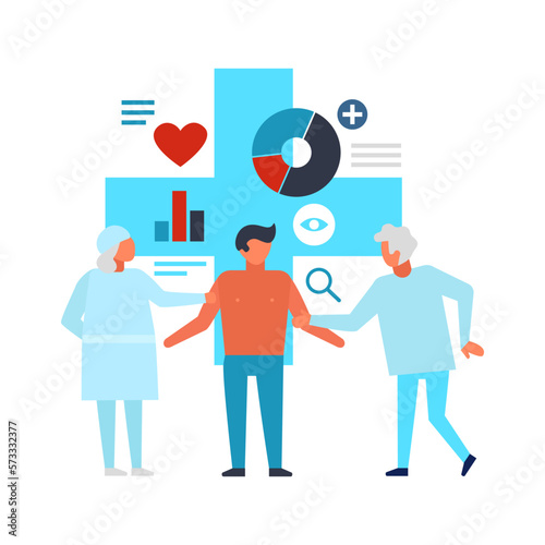 Online Medicine Doctors Composition
