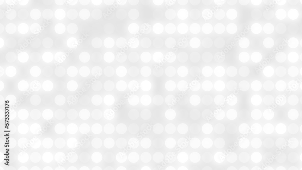 Dot white gray pattern gradient texture background. Abstract  technology big data digital background. 3d rendering.