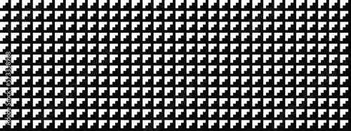 Pixel Art Pattern Background Isolated