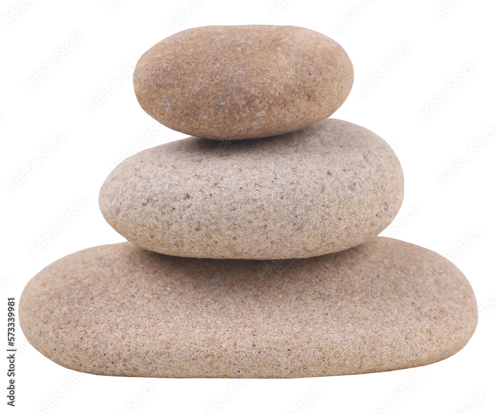 Brown sea stones, transparent background Brown sea stones, transparent background
