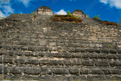 Dzibanché means “writing on wood” This name comes from large wooden lintel contained in the Temple of the Lintels that has eight glyphs carved into the quebracho wood. Quintana Roo , Mexico 11 02 2022