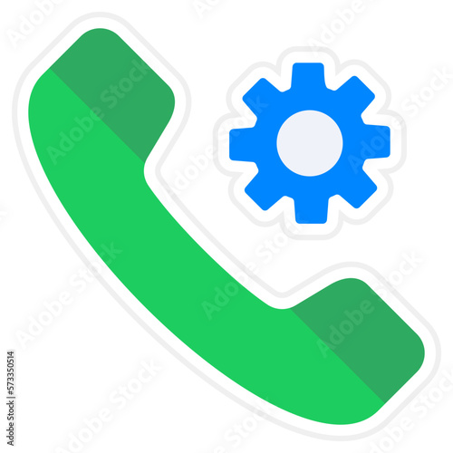 Setting Sticker Icon