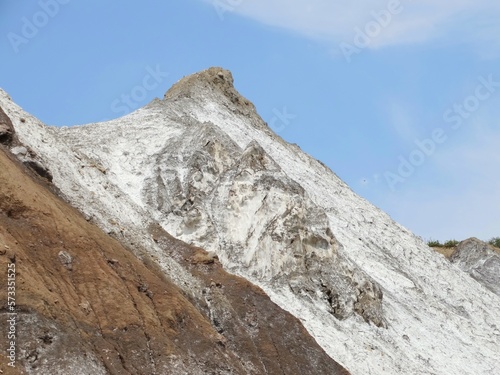 góry solne, Kanion Meledic, Rumunia, krajobraz,  Karpaty, atrakcja geologiczna, photo