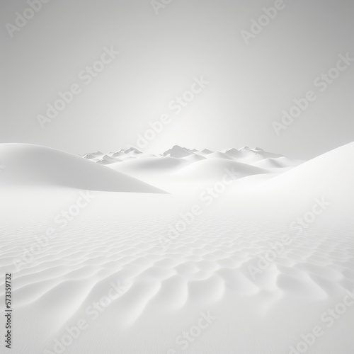 Abstract white and gray gradient background.geometric modern design  smooth lines  soft waves  background.