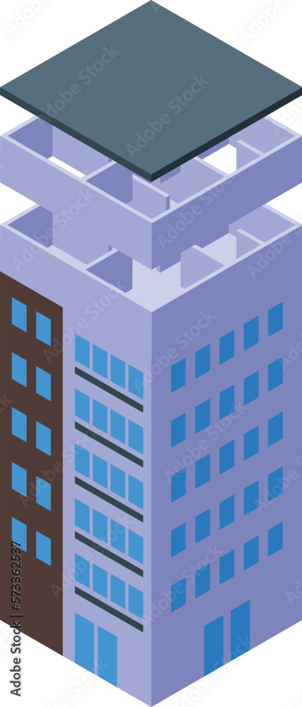 Builder contractor icon isometric vector. Worker engineer. Team work Builder contractor icon isometric vector. Worker engineer. Team work
