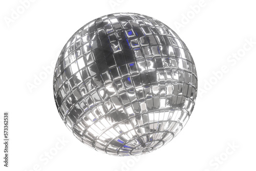 mirror disco ball 3d render
