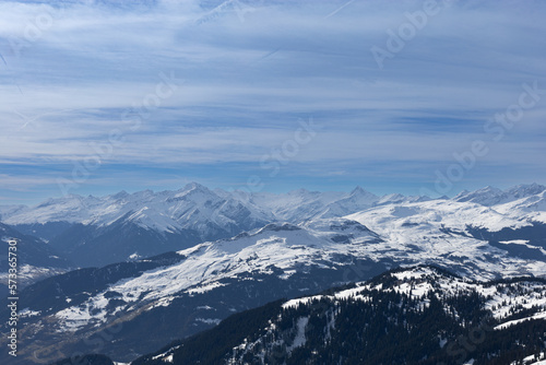 snow covered mountains, Switzerland © Raul