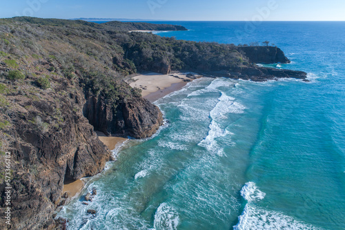 Aerial view of Noosa National Park