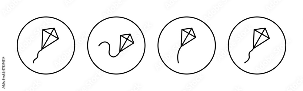 Kite icon vector for web and mobile app. kite sign and symbol Kite icon vector for web and mobile app. kite sign and symbol