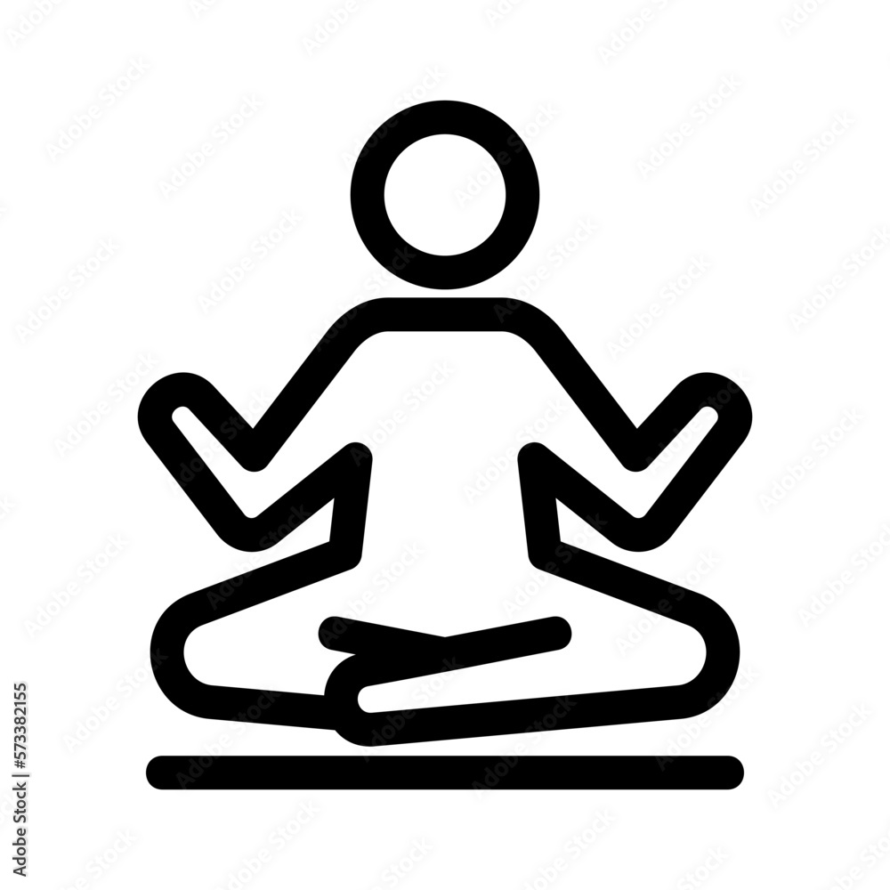 meditation icon or logo isolated sign symbol vector illustration - high quality black style vector icons
meditation icon or logo isolated sign symbol vector illustration - high quality black style vector icons