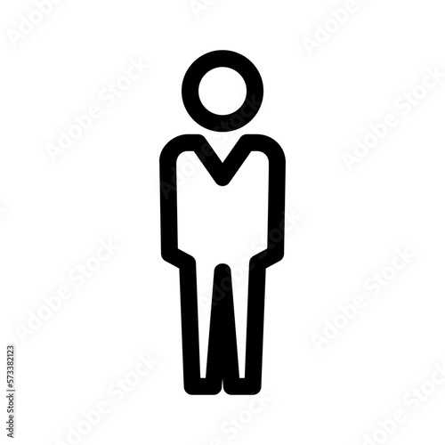 male icon or logo isolated sign symbol vector illustration - high quality black style vector icons
