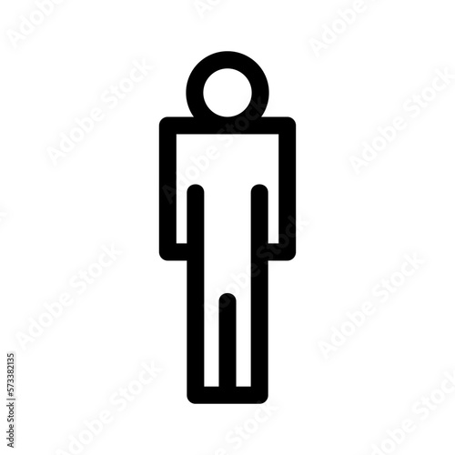 male icon or logo isolated sign symbol vector illustration - high quality black style vector icons

