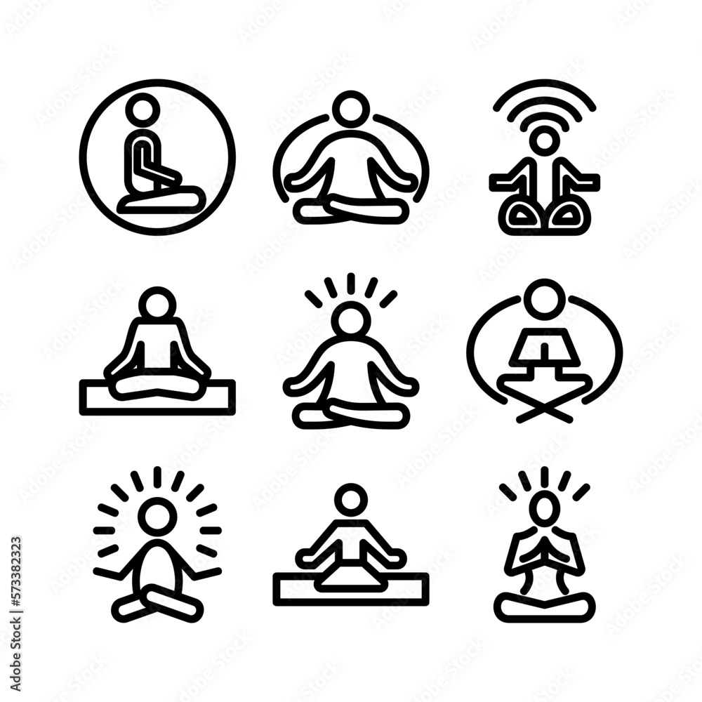 meditation icon or logo isolated sign symbol vector illustration - high quality black style vector icons
meditation icon or logo isolated sign symbol vector illustration - high quality black style vector icons