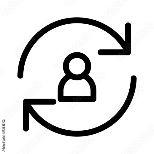 replace icon or logo isolated sign symbol vector illustration - high quality black style vector icons
