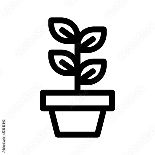 sprout icon or logo isolated sign symbol vector illustration - high quality black style vector icons
