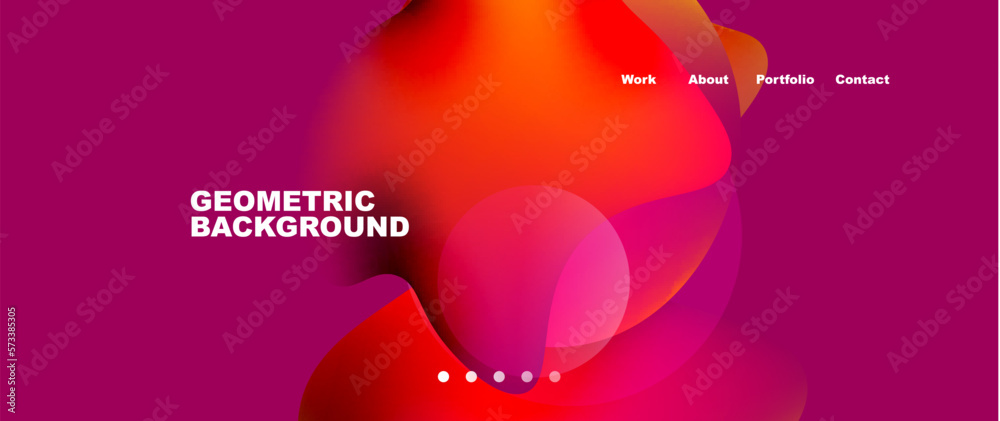 Flowing gradient colors and round elements and circles. Vector illustration for wallpaper, banner, background, leaflet, catalog, cover, flyer Flowing gradient colors and round elements and circles. Vector illustration for wallpaper, banner, background, leaflet, catalog, cover, flyer