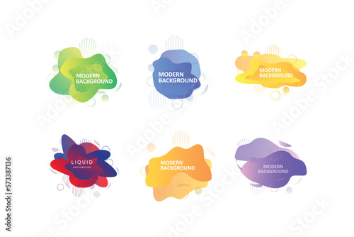 Modern Background Design, Vector Background Gradient, Brochure Template, Sticker, Banner