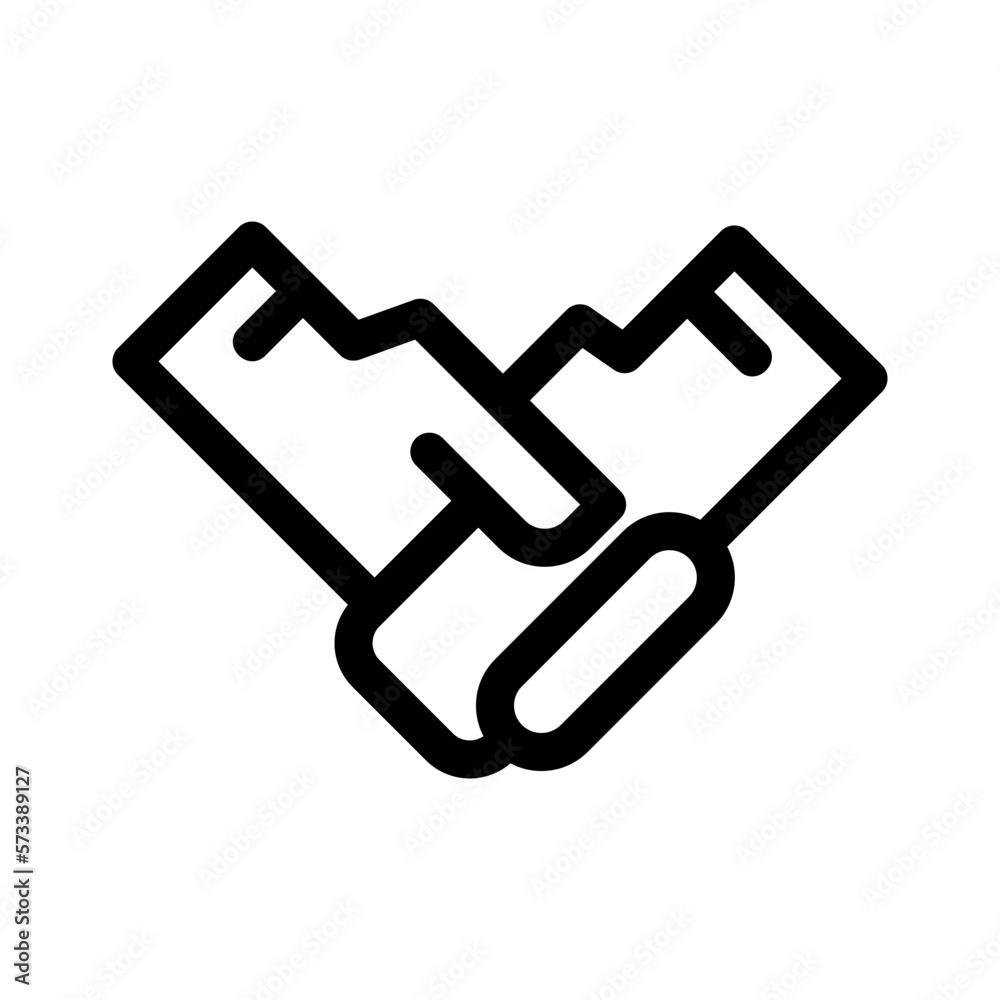 handshake icon or logo isolated sign symbol vector illustration - high quality black style vector icons
handshake icon or logo isolated sign symbol vector illustration - high quality black style vector icons