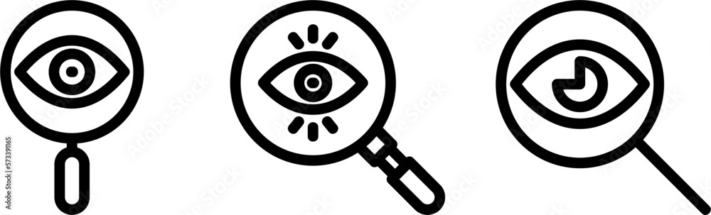 search eye icon or logo isolated sign symbol vector illustration - high quality black style vector icons
search eye icon or logo isolated sign symbol vector illustration - high quality black style vector icons