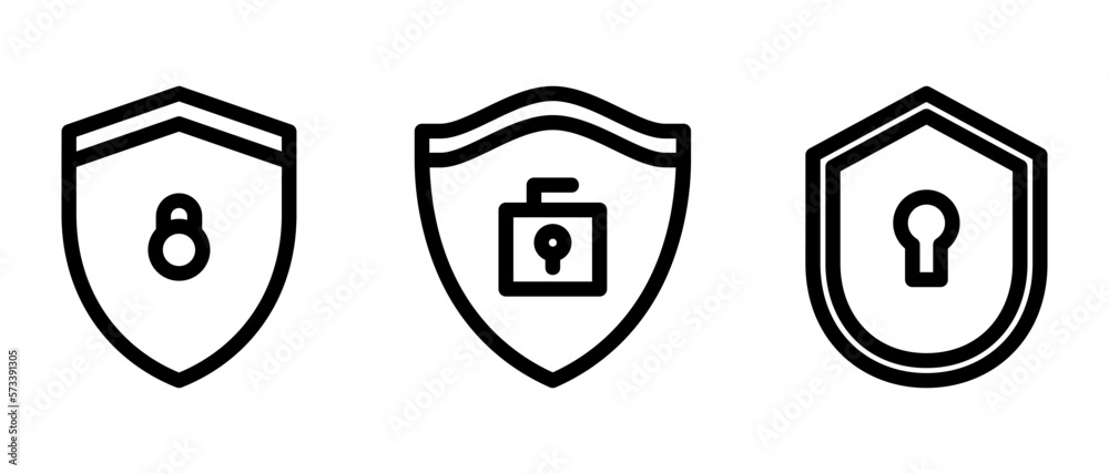security icon or logo isolated sign symbol vector illustration - high quality black style vector icons
