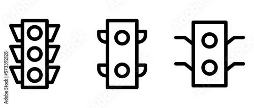traffic icon or logo isolated sign symbol vector illustration - high quality black style vector icons
