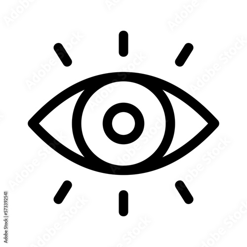 vision icon or logo isolated sign symbol vector illustration - high quality black style vector icons
