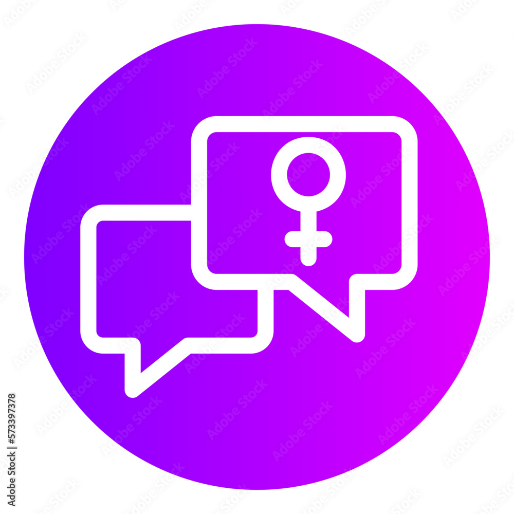 conversation gradient icon conversation gradient icon