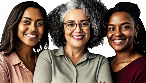 Empowering Women in Workplace: Celebrating International Women's Day with Diversity Equity Inclusivity in the Industry with Multiracial Female Social worker Transparent PNG (DEI generative AI photo