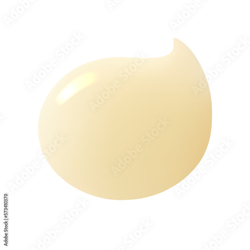 illustration of a mayonnaise