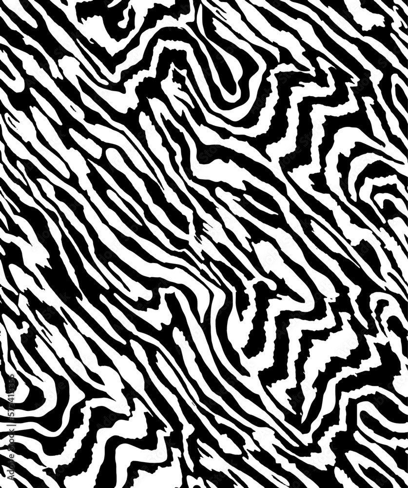 tiger skin pattern