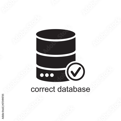 correct database icon , storage icon