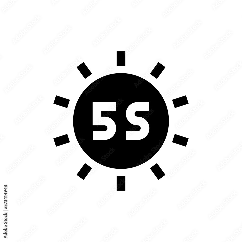 5s glyph icon 5s glyph icon