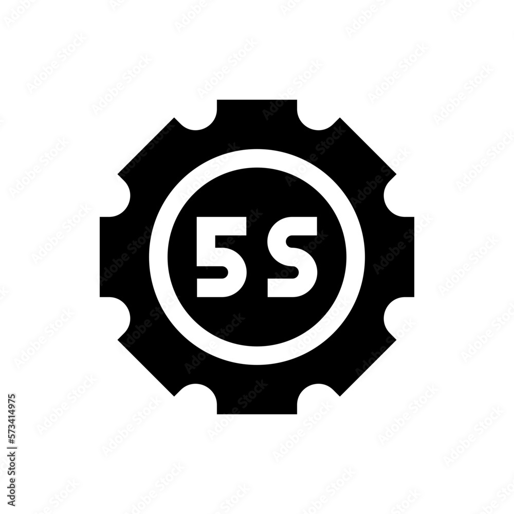 5s glyph icon