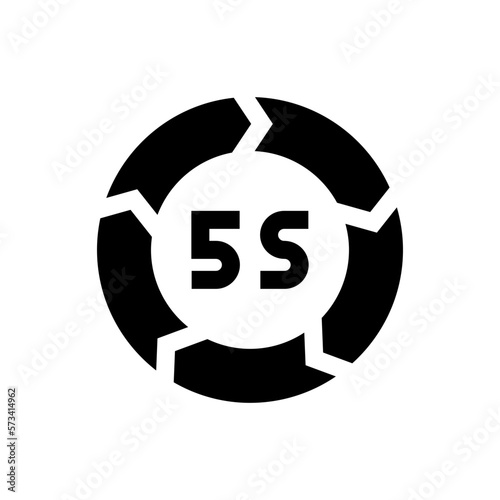 5s glyph icon