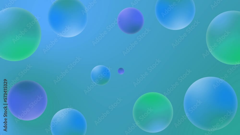 流体 ボール 円 グラデーションBG04_CYAN 流体 ボール 円 グラデーションBG04_CYAN